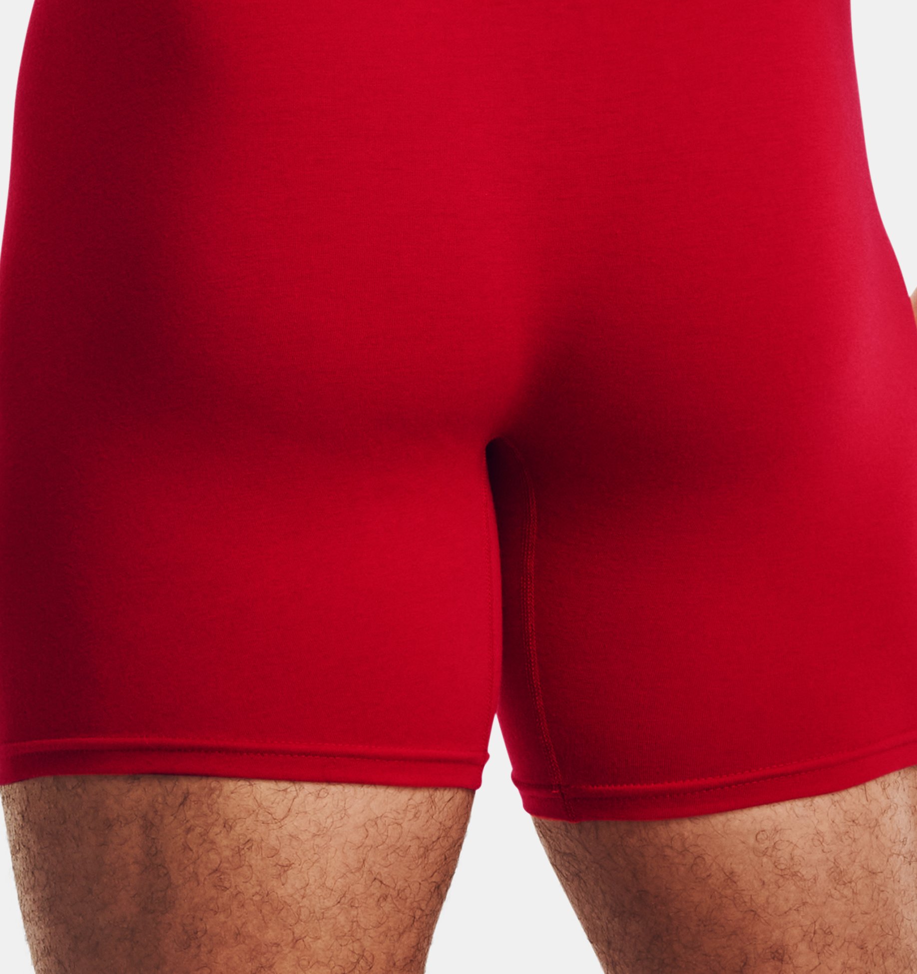 Under Armour Charged Cotton x 3 Men's Sportswear Boxers - Red