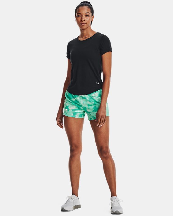 Under Armour Women's UA Mileage 2.0 Printed Shorts. 3