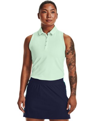 under armour women's zinger sleeveless golf polo