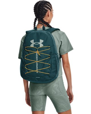 UA Hustle Sport Backpack, Green, pdpZoomDesktop image number 5