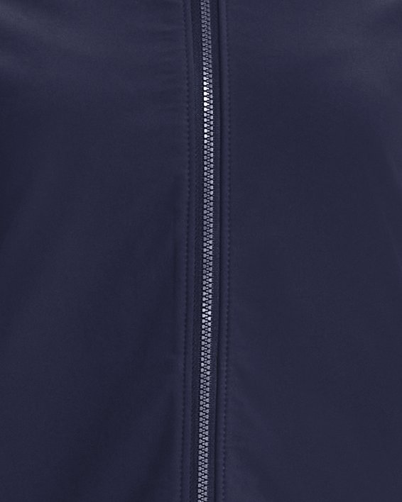 Damen UA Storm Evo Daytona Oberteil mit durchgehendem Zip, Blue, pdpMainDesktop image number 0