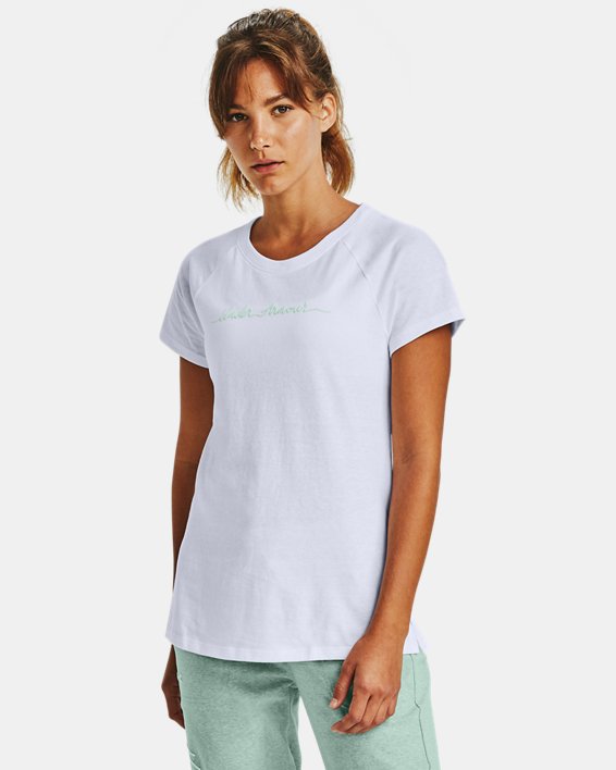 Under Armour Women's UA Charged Cotton® Short Sleeve. 1