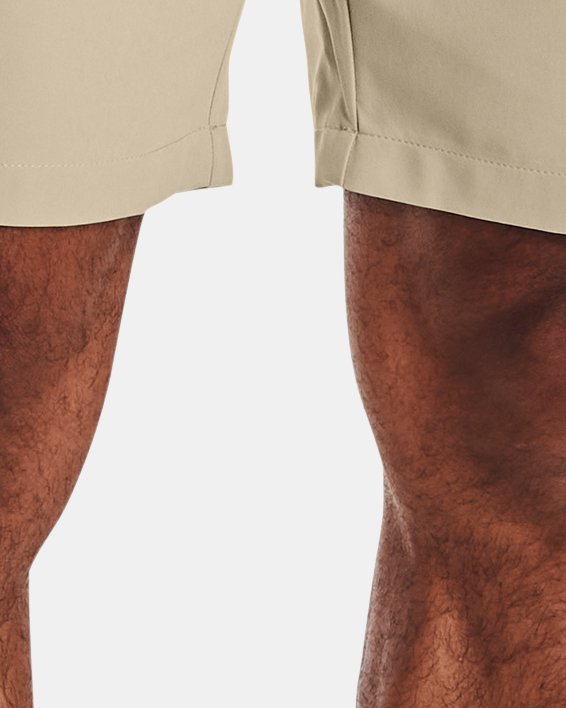 Men's UA Drive Shorts in Brown image number 0