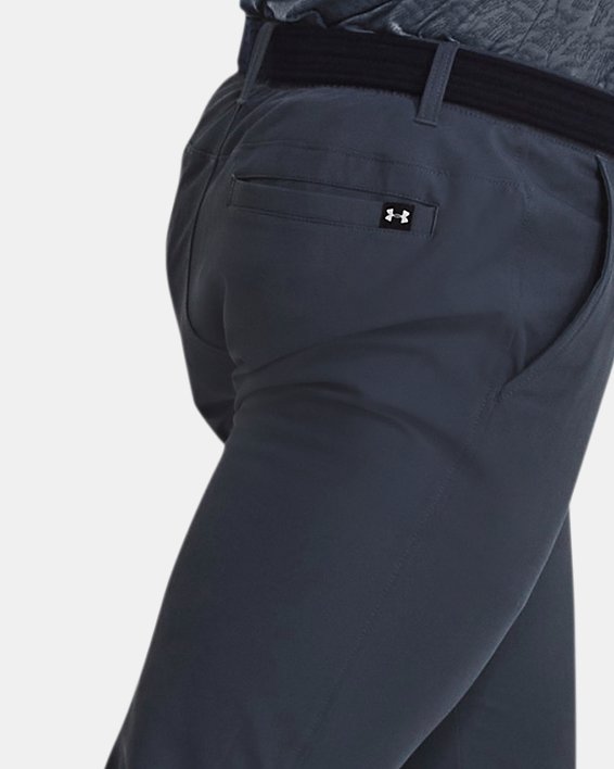 Men's UA Drive Tapered Pants in Gray image number 2