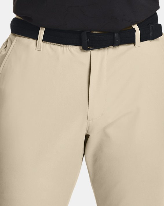 Men's UA Drive Tapered Pants in Brown image number 2