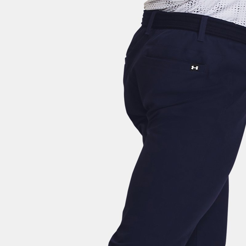 Men's Under Armour Drive Tapered Pants Midnight Navy / Halo Gray 42/34