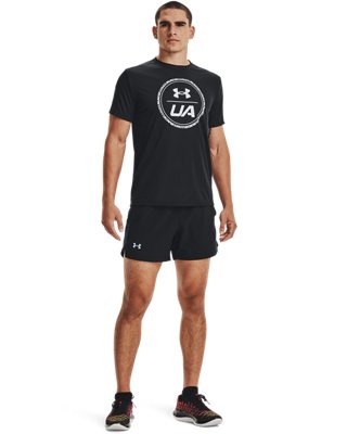 Men's UA Speed Stride Graphic Short Sleeve image number 2