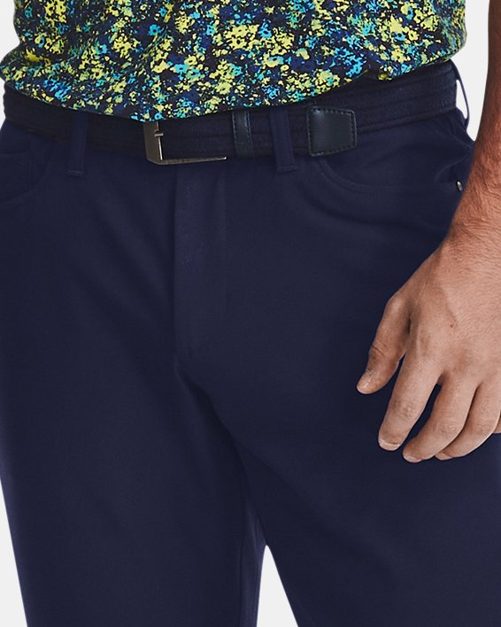 Men's UA Drive 5 Pocket Pants in Blue image number 3