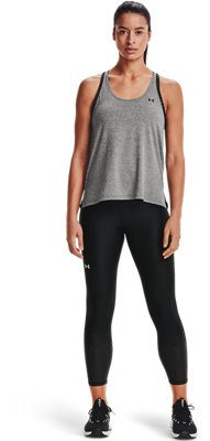 Women's HeatGear&reg; No-Slip Waistband Gradient Ankle Leggings image number 2