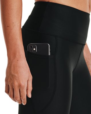 Women's HeatGear&reg; No-Slip Waistband Gradient Ankle Leggings image number 3