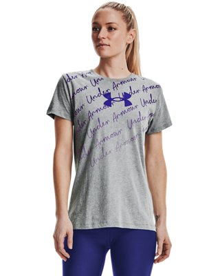 Women's UA Repeat Graphic Short Sleeve image number 0