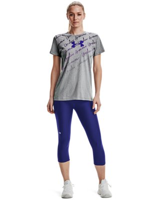 Women's UA Repeat Graphic Short Sleeve image number 2
