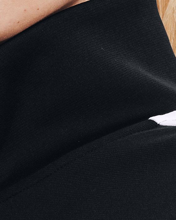 Damen UA Trainingsanzug aus Trikotstoff, Black, pdpMainDesktop image number 1