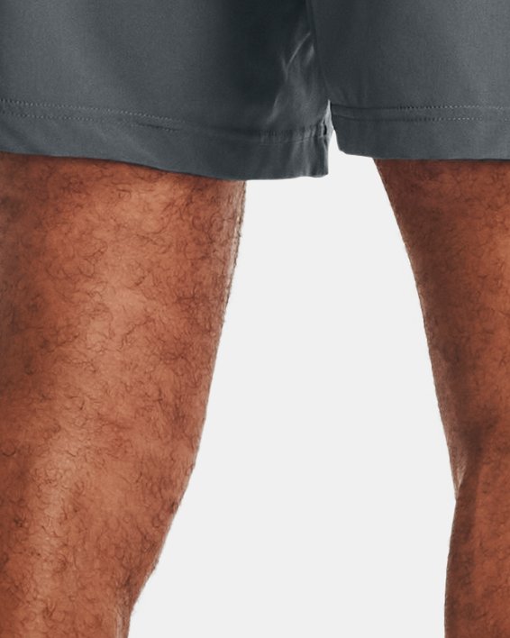 Herren UA Woven Shorts (18 cm), Gray, pdpMainDesktop image number 1