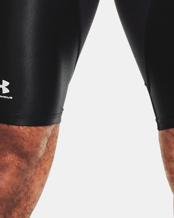 Men's UA Iso-Chill Compression Long Shorts in Black image number 1