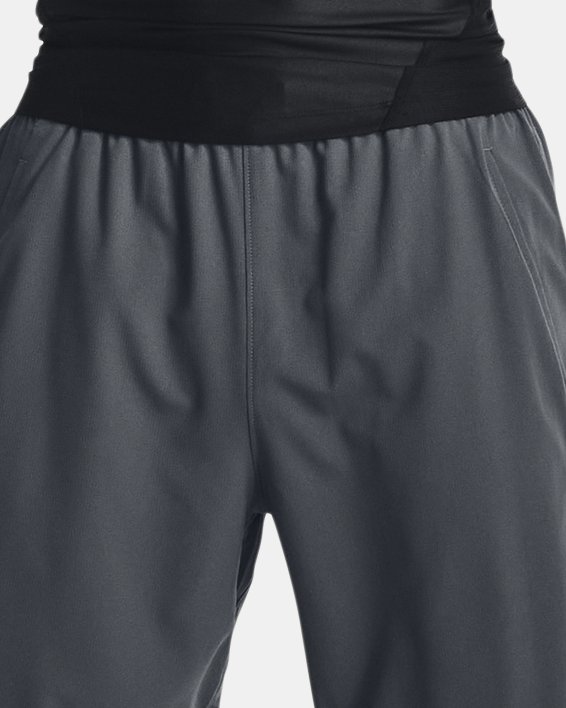 Men's UA Iso-Chill Compression Long Shorts, Black, pdpMainDesktop image number 2