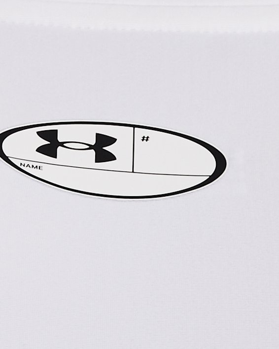 Men's UA Iso-Chill Compression Short Sleeve in White image number 4