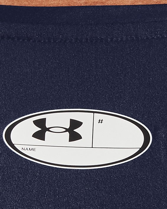 Men's UA Iso-Chill Compression Short Sleeve, Blue, pdpMainDesktop image number 3