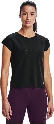 Women's UA RUSH&trade; Perf Short Sleeve image number 1