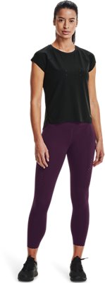 Women's UA RUSH&trade; Perf Short Sleeve image number 3