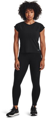 Women's UA RUSH&trade; No-Slip Waistband Ankle Leggings image number 2