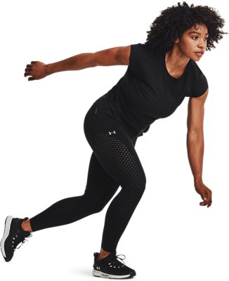 Women's UA RUSH&trade; No-Slip Waistband Ankle Leggings image number 3