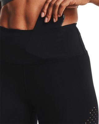 Women's UA RUSH&trade; No-Slip Waistband Ankle Leggings image number 5