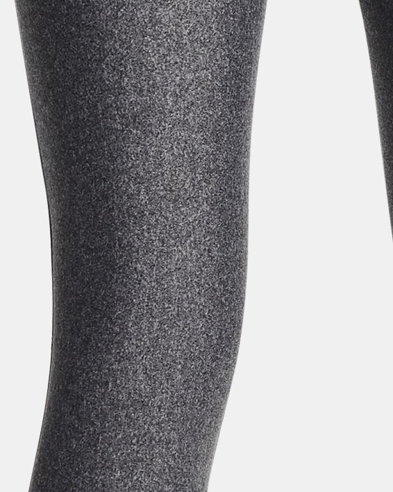 女士HeatGear® Armour No-Slip Waistband中褲 in Gray image number 1