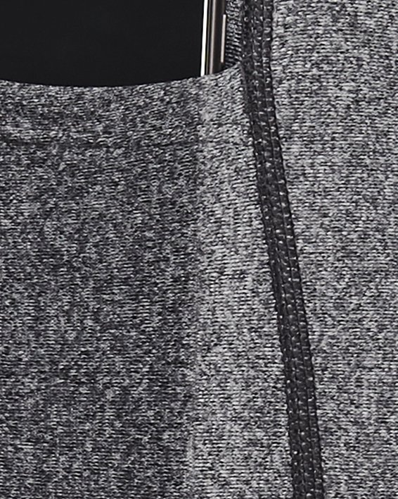 女士HeatGear® Armour No-Slip Waistband中褲 in Gray image number 3