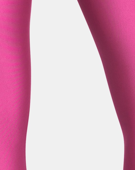 Damen HeatGear® Armour Caprihose mit hohem Bund, Pink, pdpMainDesktop image number 1