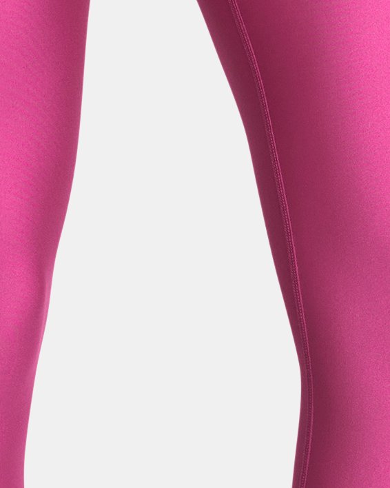 Damen HeatGear® Armour Caprihose mit hohem Bund, Pink, pdpMainDesktop image number 0