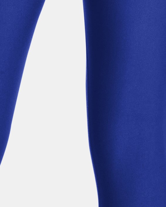Women's HeatGear® No-Slip Waistband Ankle Leggings, Blue, pdpMainDesktop image number 1