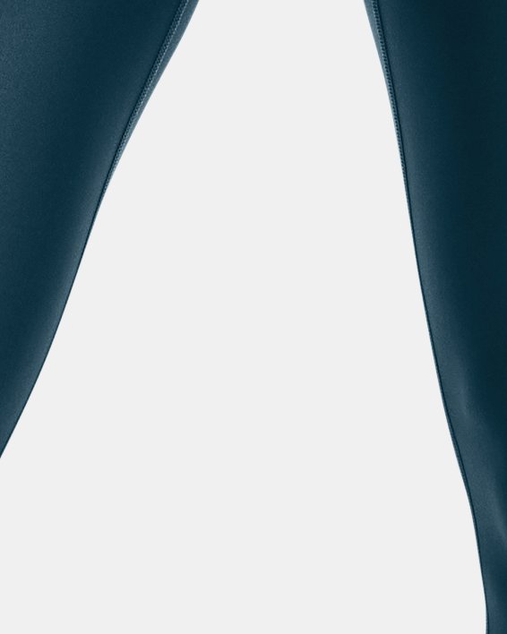 Women's HeatGear® No-Slip Waistband Ankle Leggings in Blue image number 1