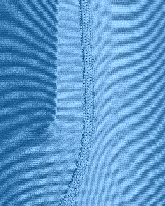 Legginsy damskie HeatGear® No-Slip Waistband Ankle, Blue, pdpMainDesktop image number 3
