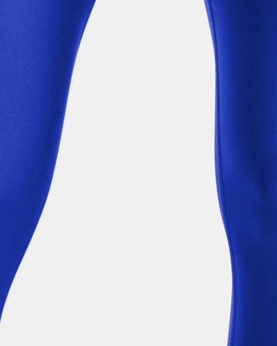 Women's HeatGear® No-Slip Waistband Ankle Leggings in Blue image number 0