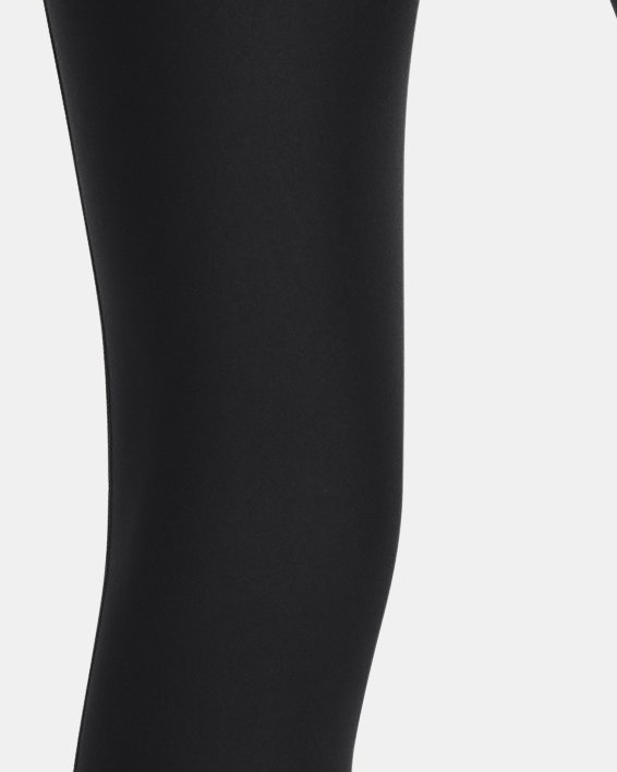 Women's HeatGear® No-Slip Waistband Full-Length Leggings in Black image number 1