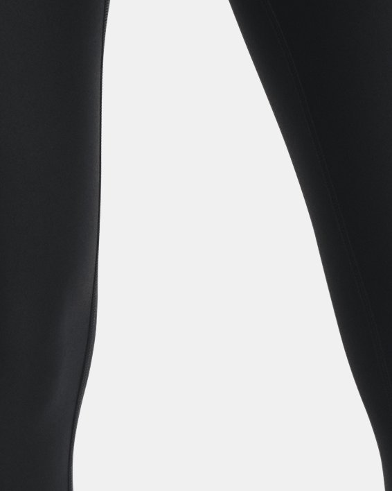 Women's HeatGear® No-Slip Waistband Full-Length Leggings in Black image number 0