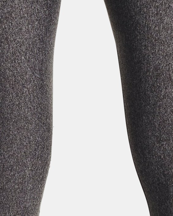女士HeatGear® Armour No-Slip Waistband Full-Length九分褲 in Gray image number 1