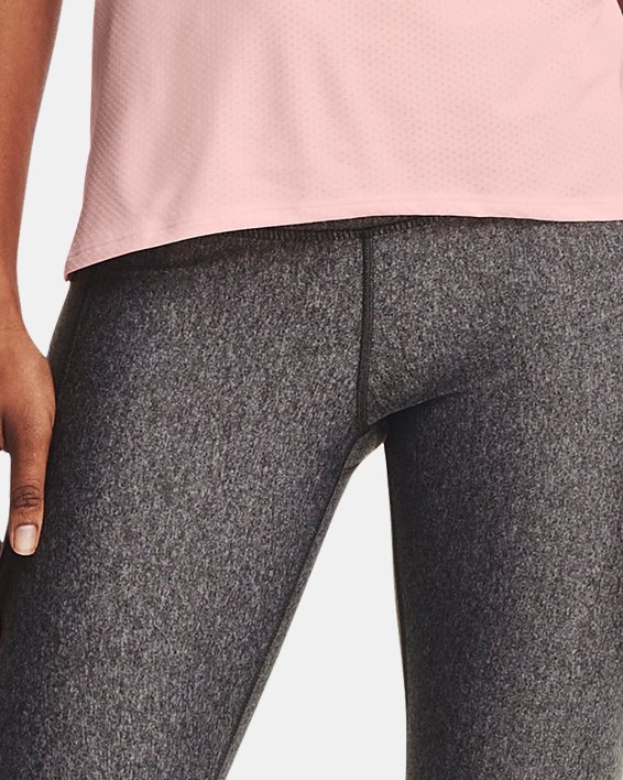 Women's HeatGear® No-Slip Waistband Full-Length Leggings in Gray image number 2