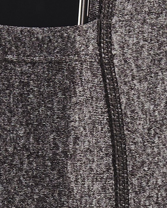 女士HeatGear® Armour No-Slip Waistband Full-Length九分褲 in Gray image number 3