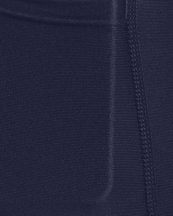 Damen HeatGear® No-Slip Waistband Full-Length-Leggings, Blue, pdpMainDesktop image number 3
