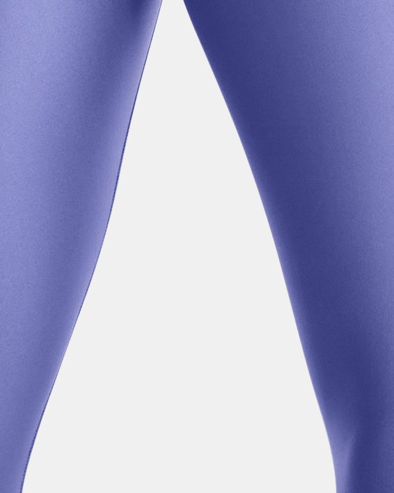 Women's HeatGear® No-Slip Waistband Full-Length Leggings in Blue image number 1