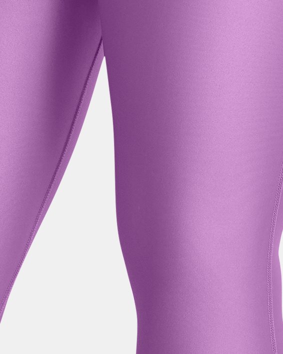 Dameslegging HeatGear® No-Slip Waistband Full-Length, Purple, pdpMainDesktop image number 1