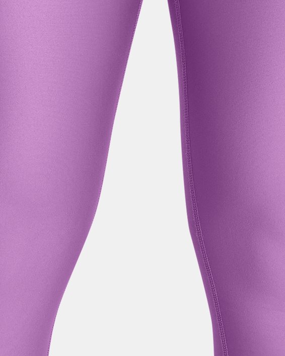 Dameslegging HeatGear® No-Slip Waistband Full-Length, Purple, pdpMainDesktop image number 0