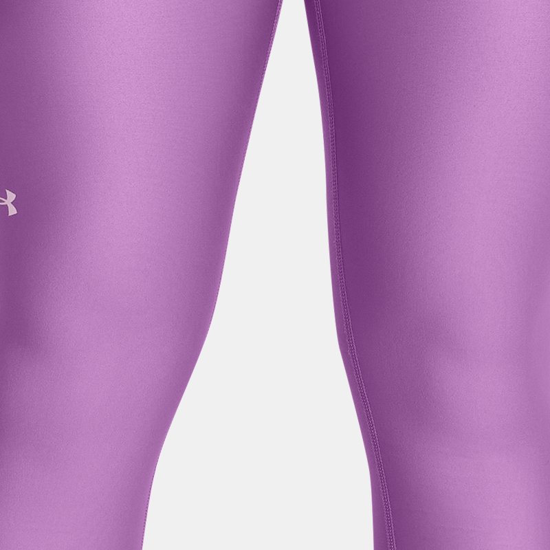 Women's HeatGear® No-Slip Waistband Full-Length Leggings Provence Purple / Purple Ace L