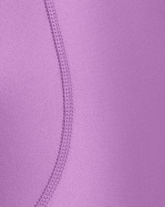 Dameslegging HeatGear® No-Slip Waistband Full-Length, Purple, pdpMainDesktop image number 3