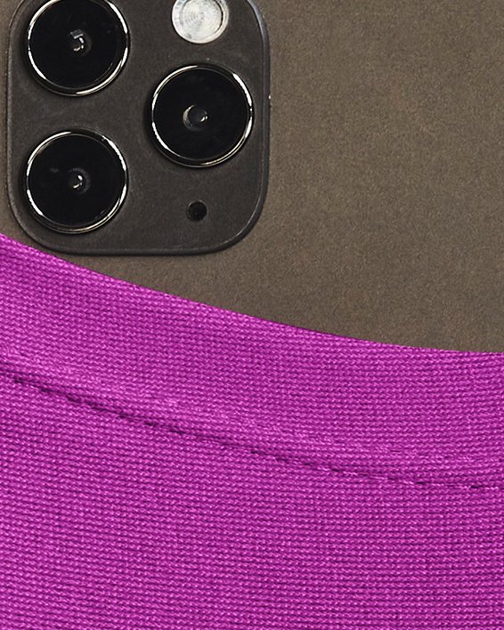 Leggings HeatGear® Armour con Pretina Antideslizante de Largo Completo para Mujer, Purple, pdpMainDesktop image number 3