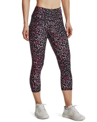 Women's HeatGear&reg; No-Slip Waistband Printed Capris image number 0