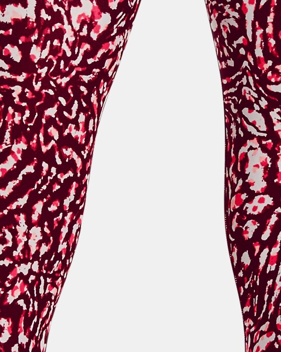 Pantalón pirata HeatGear® Armour No-Slip Waistband Printed para mujer, Pink, pdpMainDesktop image number 1