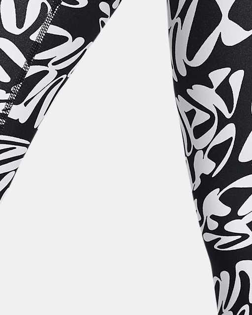 Under Armour Girl's Armour Hg Capris Tights, Grey (Black/White), Small :  Buy Online at Best Price in KSA - Souq is now : Fashion